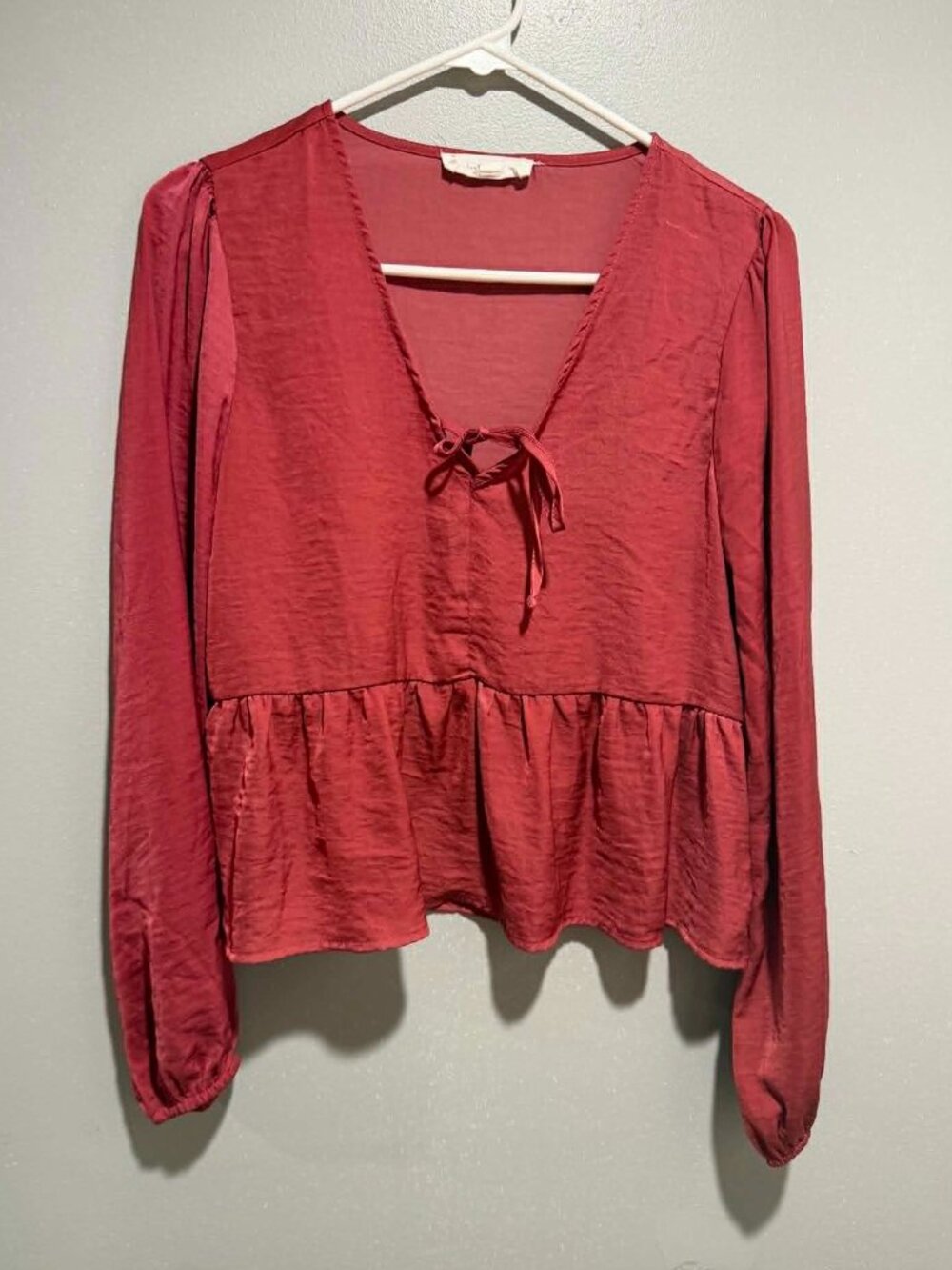Pink Rose Blouse Medium